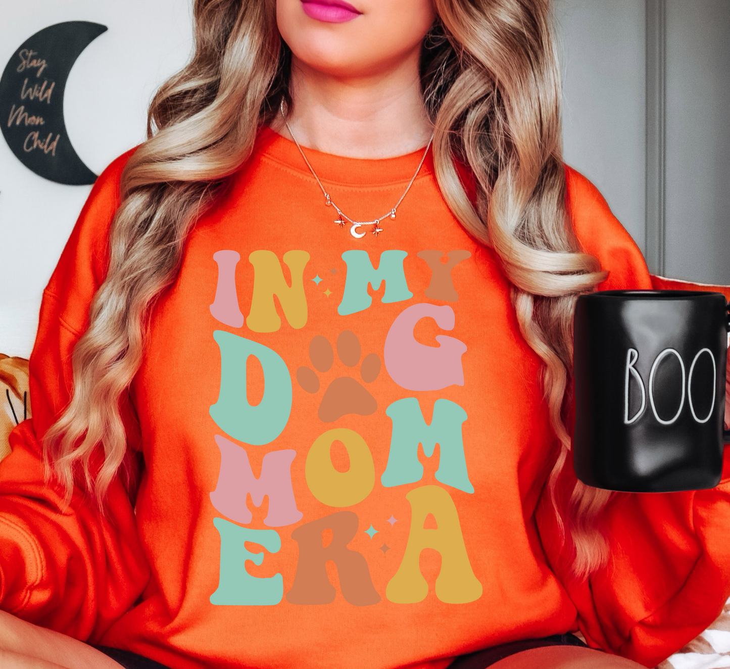 In My Dog Mom Era Sweatshirt | Pawsitive Vibes Collection | Unique Gifts for Family and Friends
