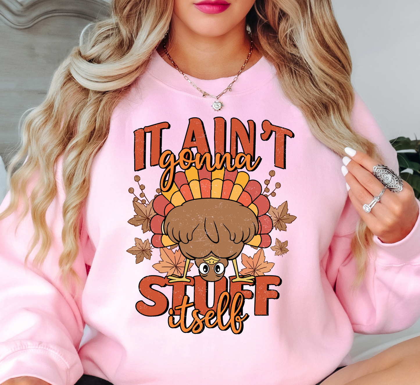 Gonna Stuff Itself Sweatshirt | Harvest Joy Collection | Unique Gifts for Family Friends