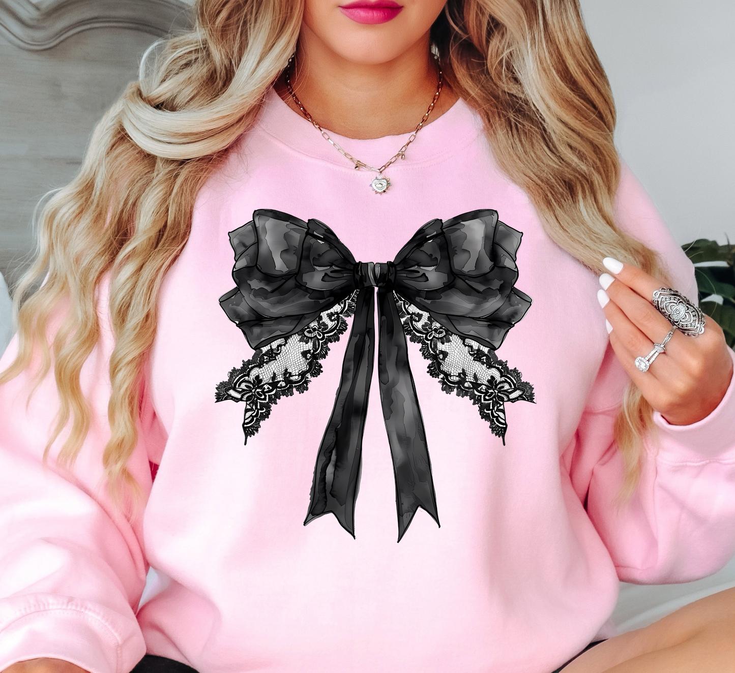 Gothic Coquette Sweatshirt | Boo-tiful Vibes Collection | Unique Gifts for Family Friends