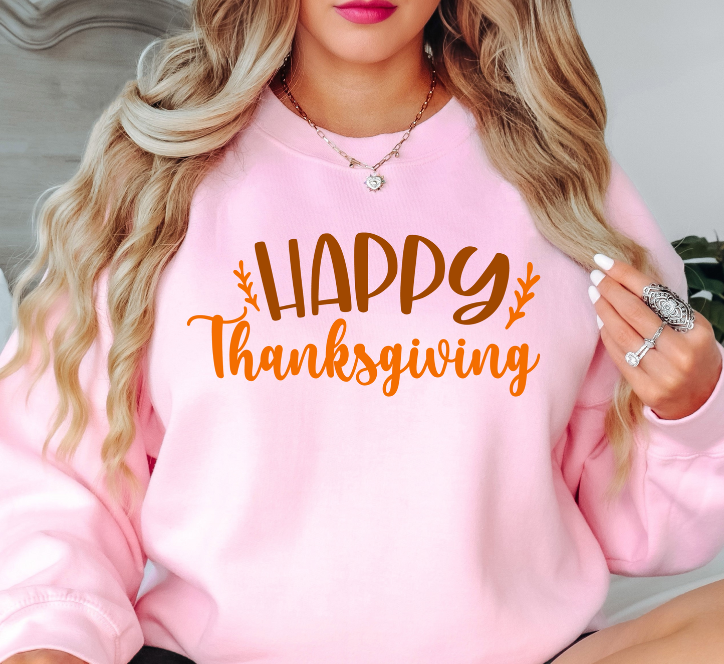 Happy Thanksgiving Sweatshirt | Harvest Joy Collection | Unique Gifts for Family Friends