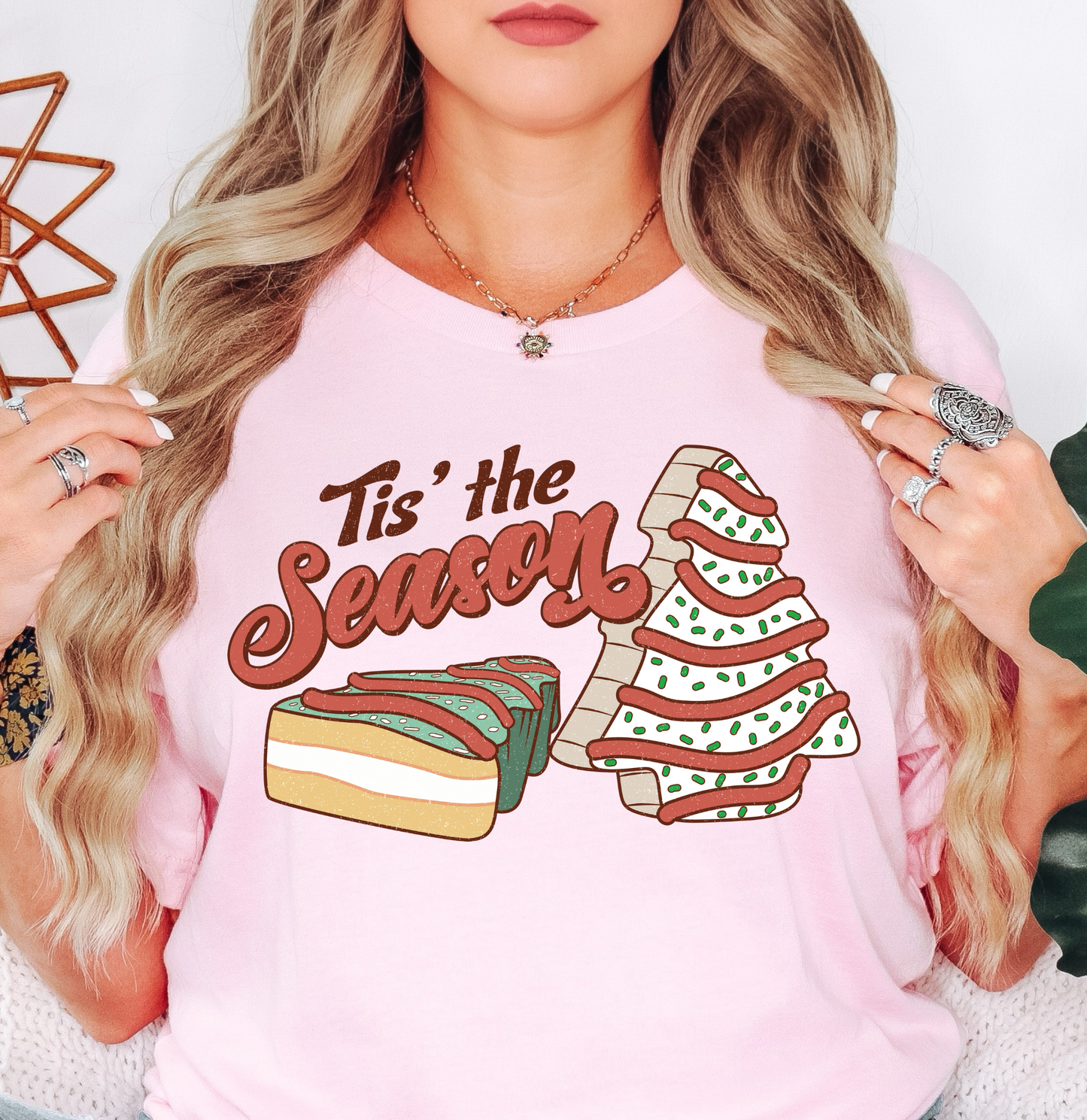 Tis The Season Cake Tee | Tis The Season Collection | Unisex Pre-Shrunk T-Shirt