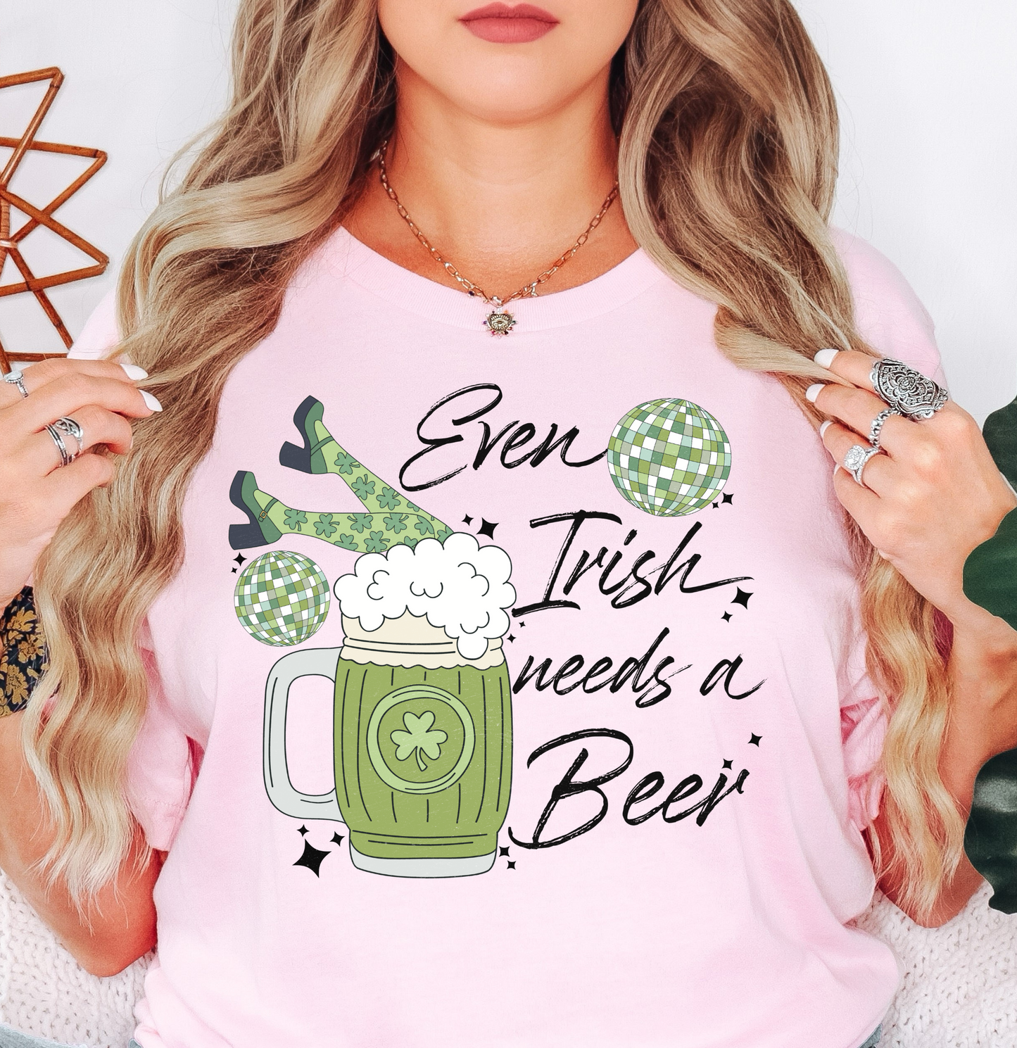 Irish Needs A Beer Tee | Feeling Lucky Collection | Unisex Pre-Shrunk T-Shirt