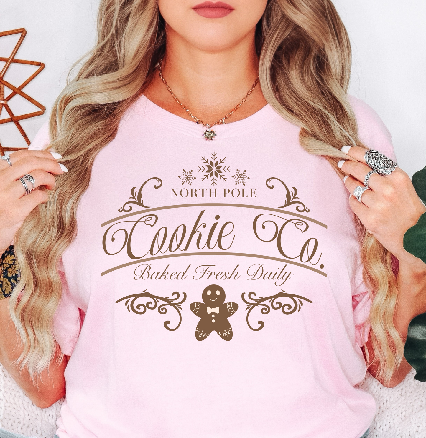 North Pole Cookie Co. Tee | Tis The Season Collection | Unisex Pre-Shrunk T-Shirt