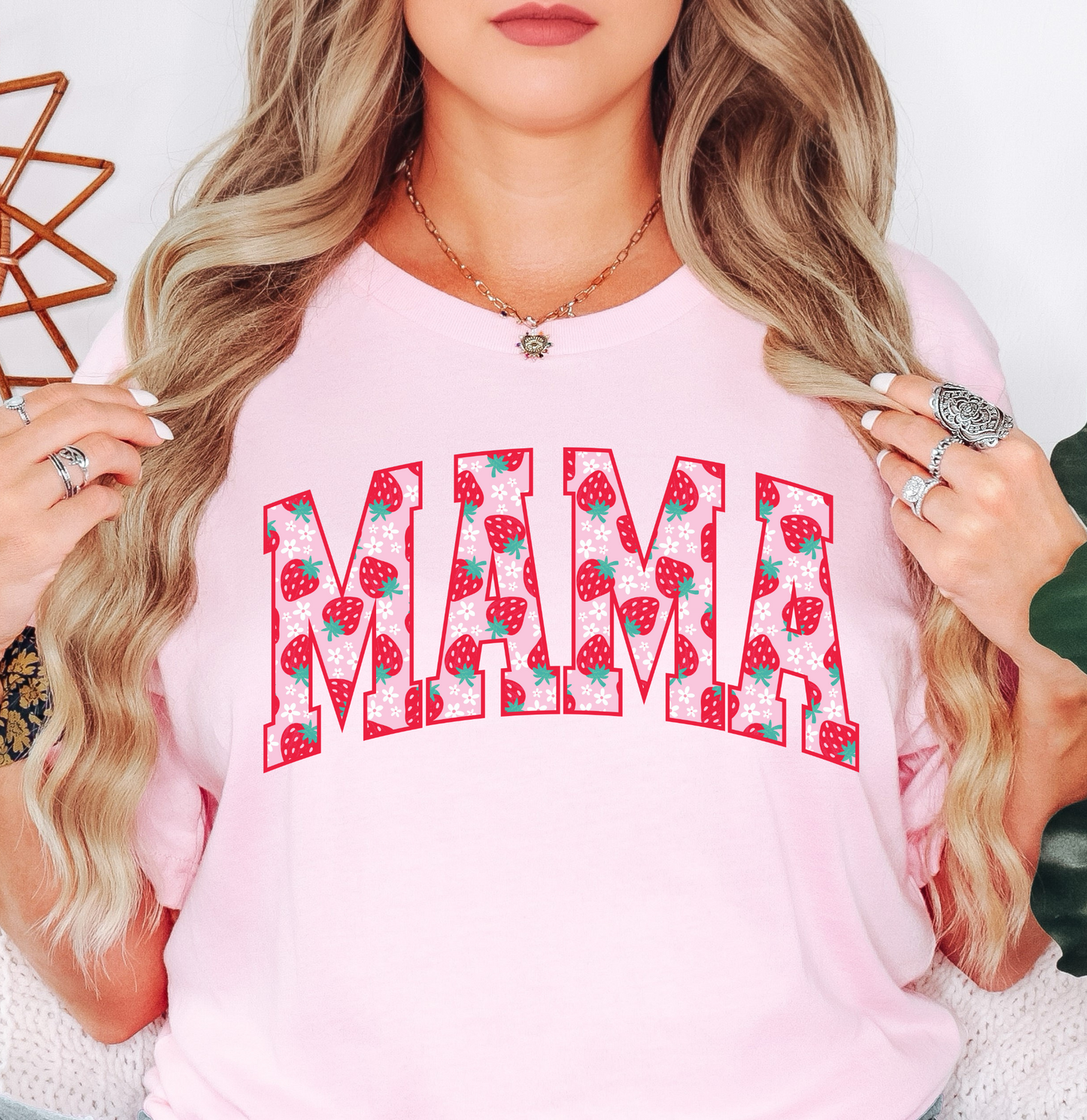Strawberry Mama Tee | Mama Mode Activated Collection | Unisex Pre-Shrunk T-Shirt