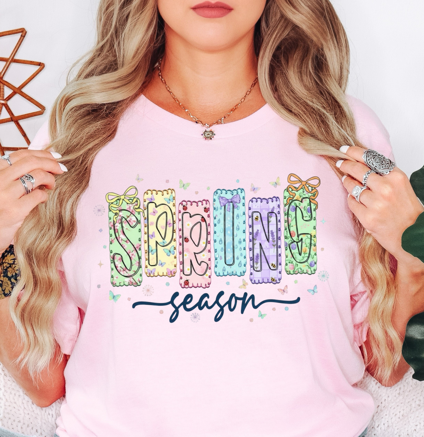 Preppy Spring Season Tee | Spring Fling Collection | Unisex Pre-Shrunk T-Shirt