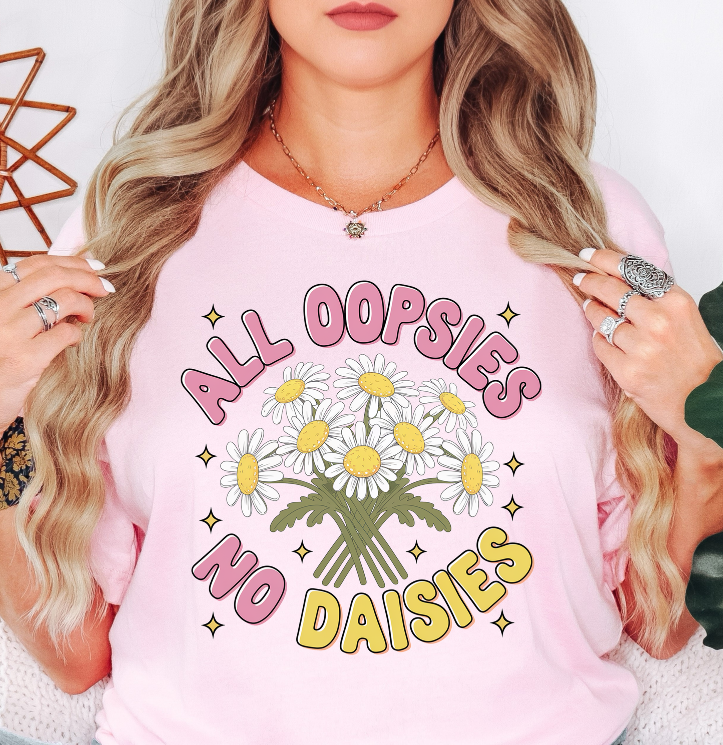 Oops Daisy Tee | Spring Fling Collection | Unisex Pre-Shrunk T-Shirt