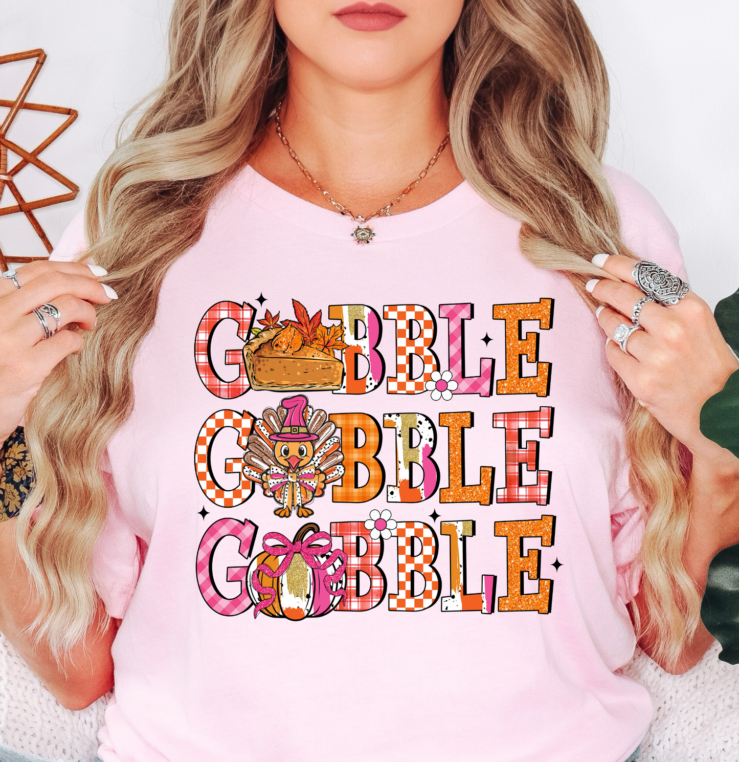 Gobble Preppy Tee | Harvest Joy Collection | Unisex Pre-Shrunk T-Shirt