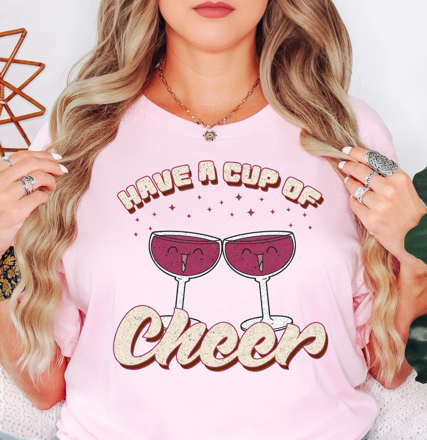 Have a Cup of Cheer Tee | New Year Magic Collection | Unisex Pre-Shrunk T-Shirt