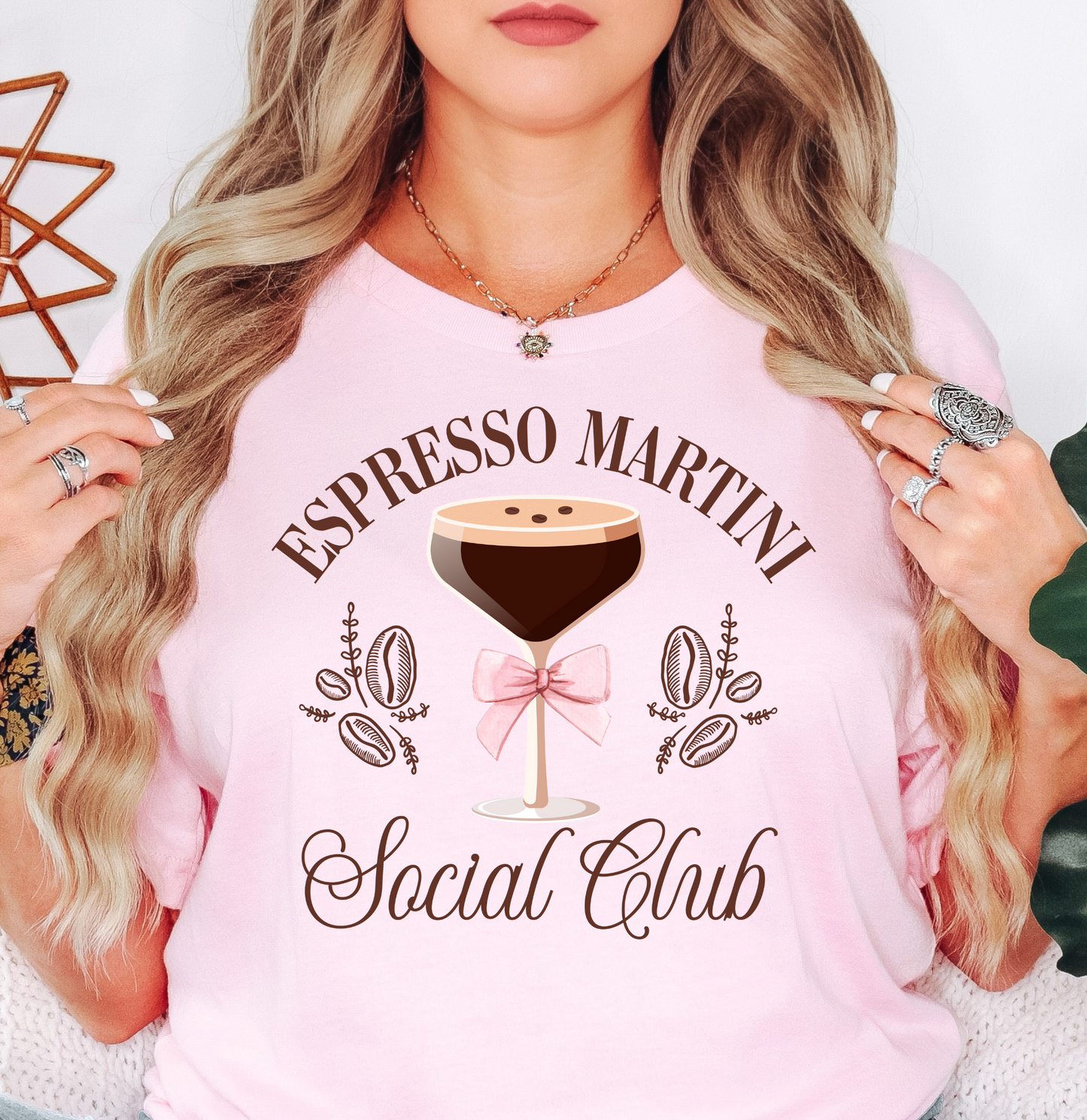 Espresso Martini Social Club Tee | Groovy Vibes Collection | Unisex Pre-Shrunk T-Shirt