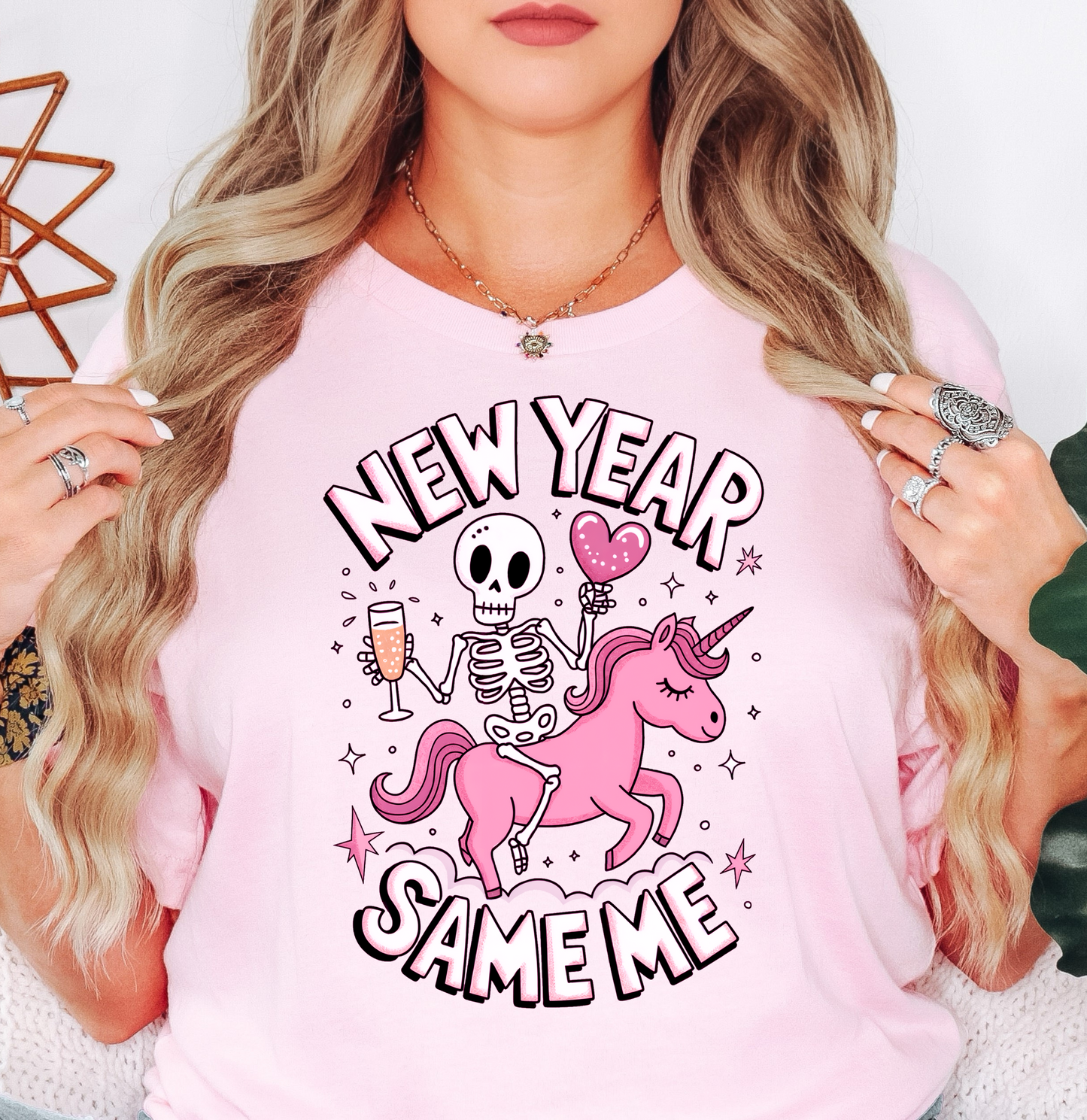 New Year Same Me Tee | New Year Magic Collection | Unisex Pre-Shrunk T-Shirt
