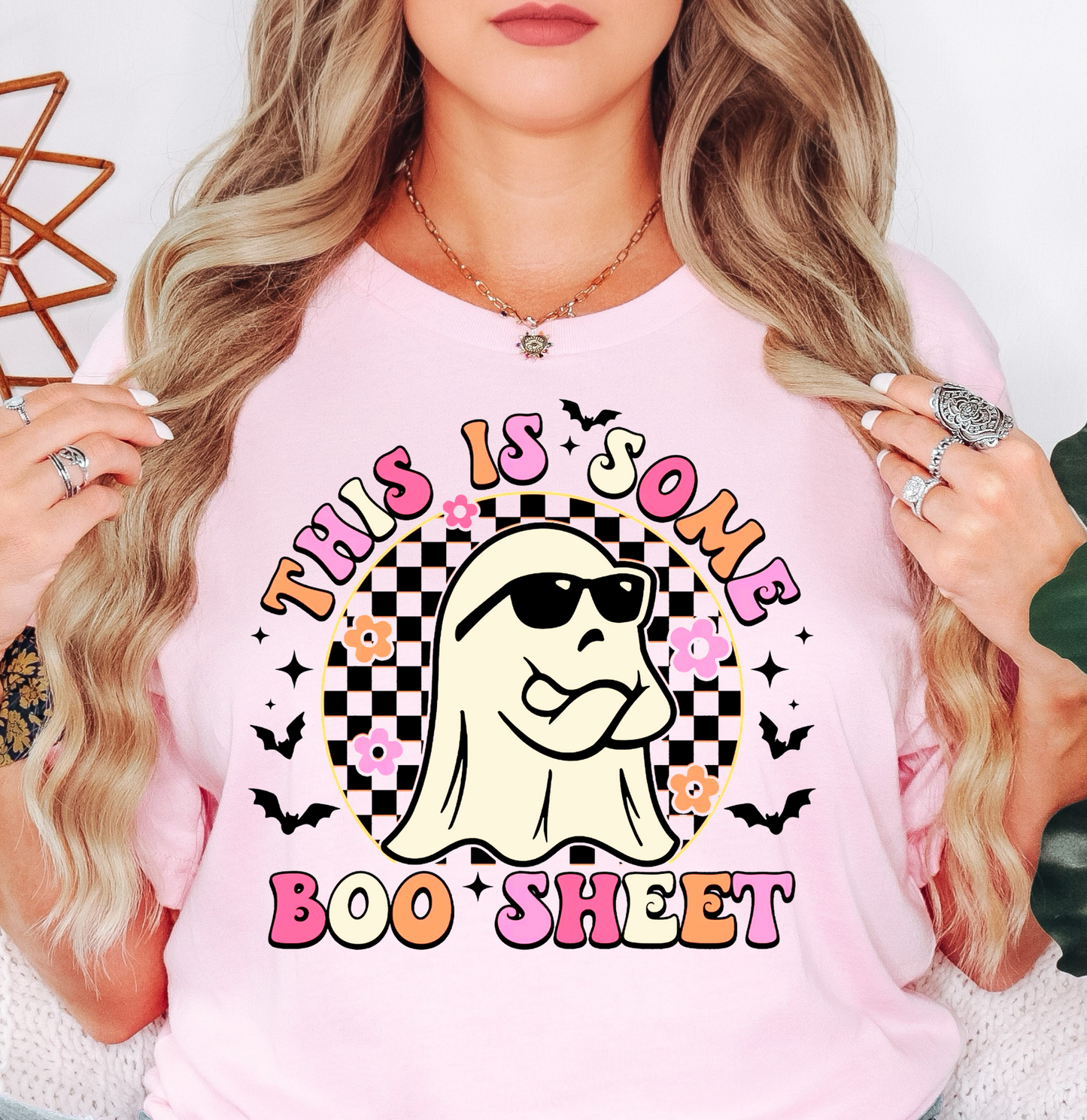 This Some Boo Sheet Tee | Boo-tiful Vibes Collection | Unisex Pre-Shrunk T-Shirt