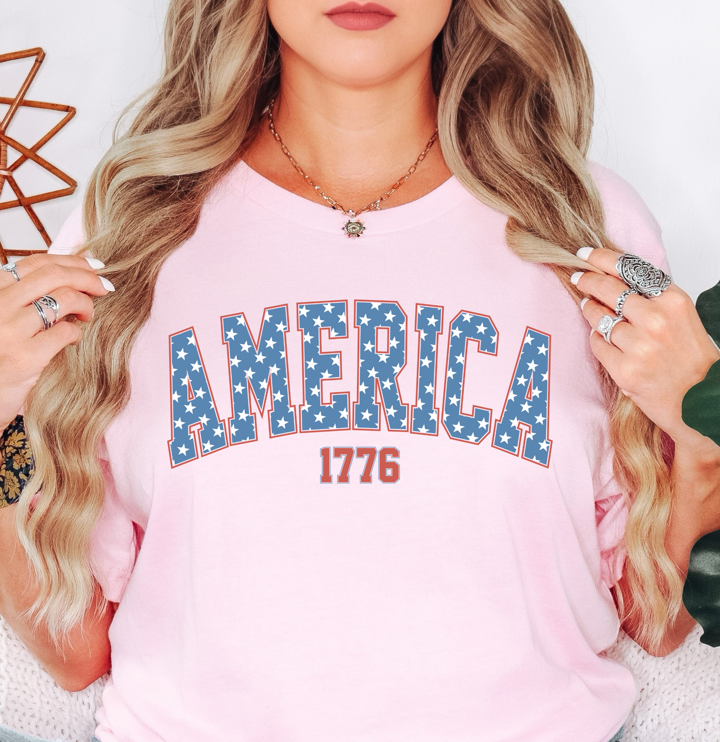 America 1776 Tee | Stars and Stripes Collection | Unisex Pre-Shrunk T-Shirt