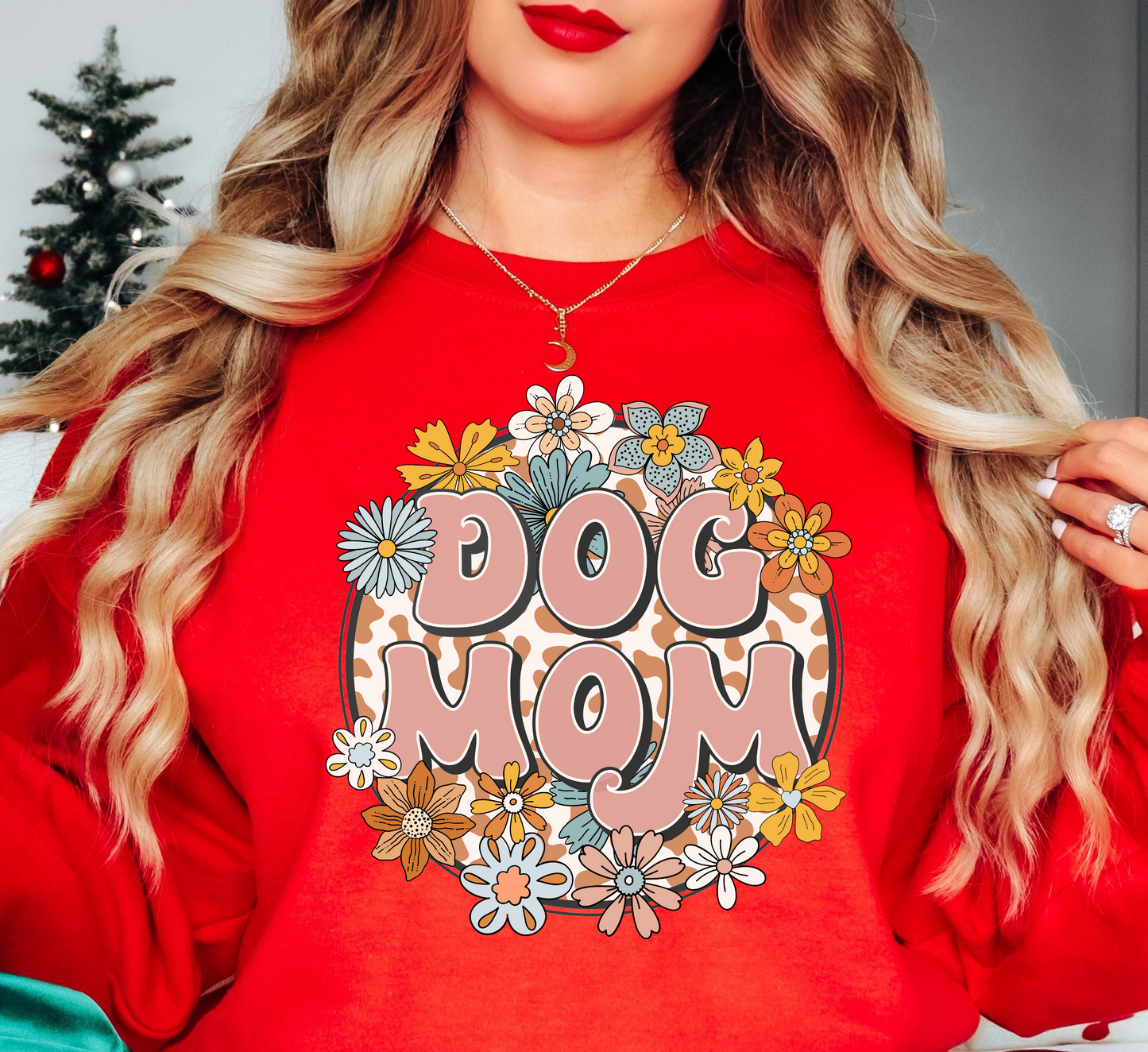 Groovy Dog Mom Sweatshirt | Pawsitive Vibes Collection | Unique Gifts for Family and Friends
