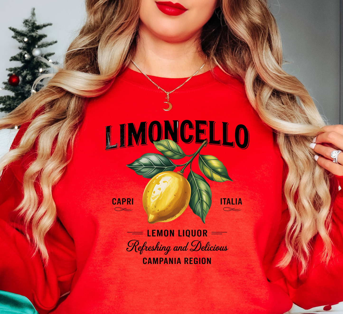 Limoncello Sweatshirt | Groovy Vibes Collection | Unique Gifts for Family and Friends