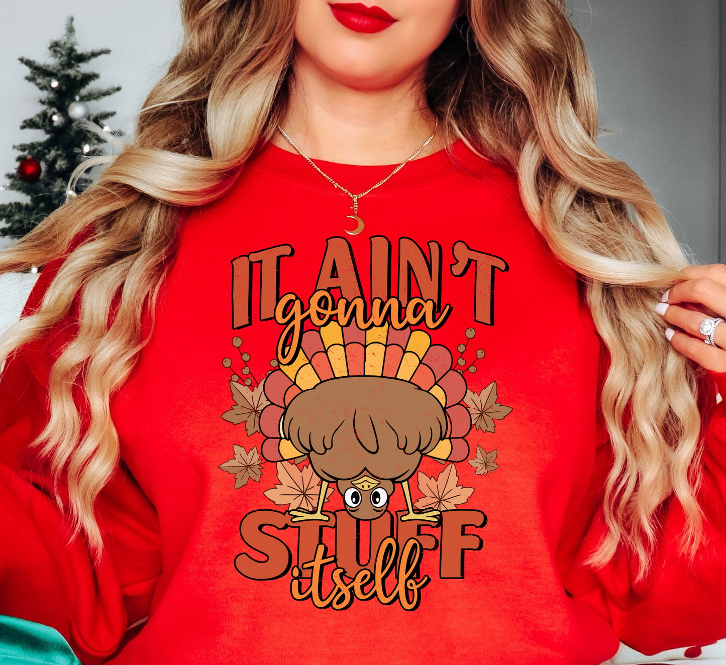 Gonna Stuff Itself Sweatshirt | Harvest Joy Collection | Unique Gifts for Family Friends