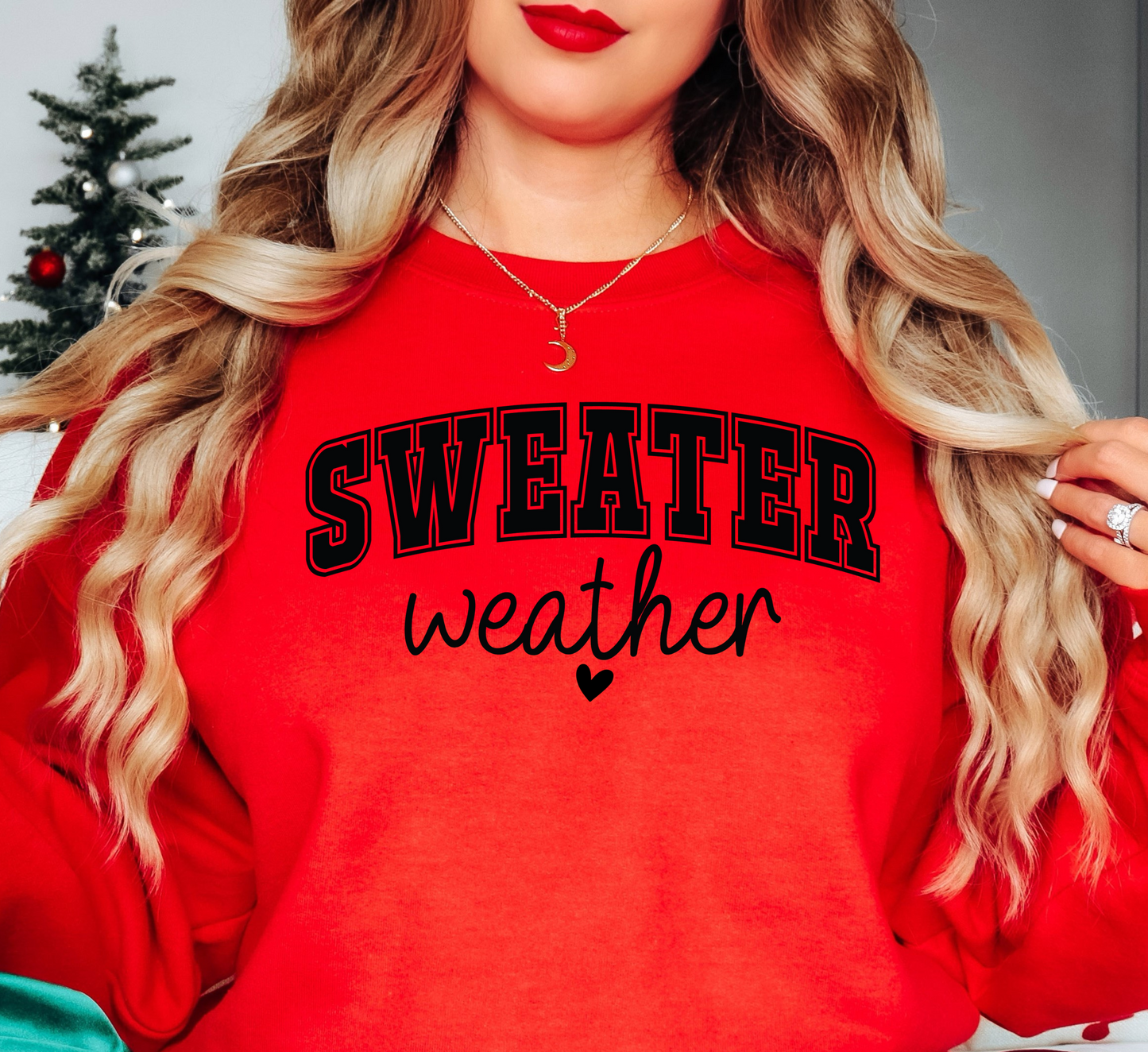 Sweater Weather Sweatshirt | Frosty Chic Collection | Unique Gifts for Family Friends