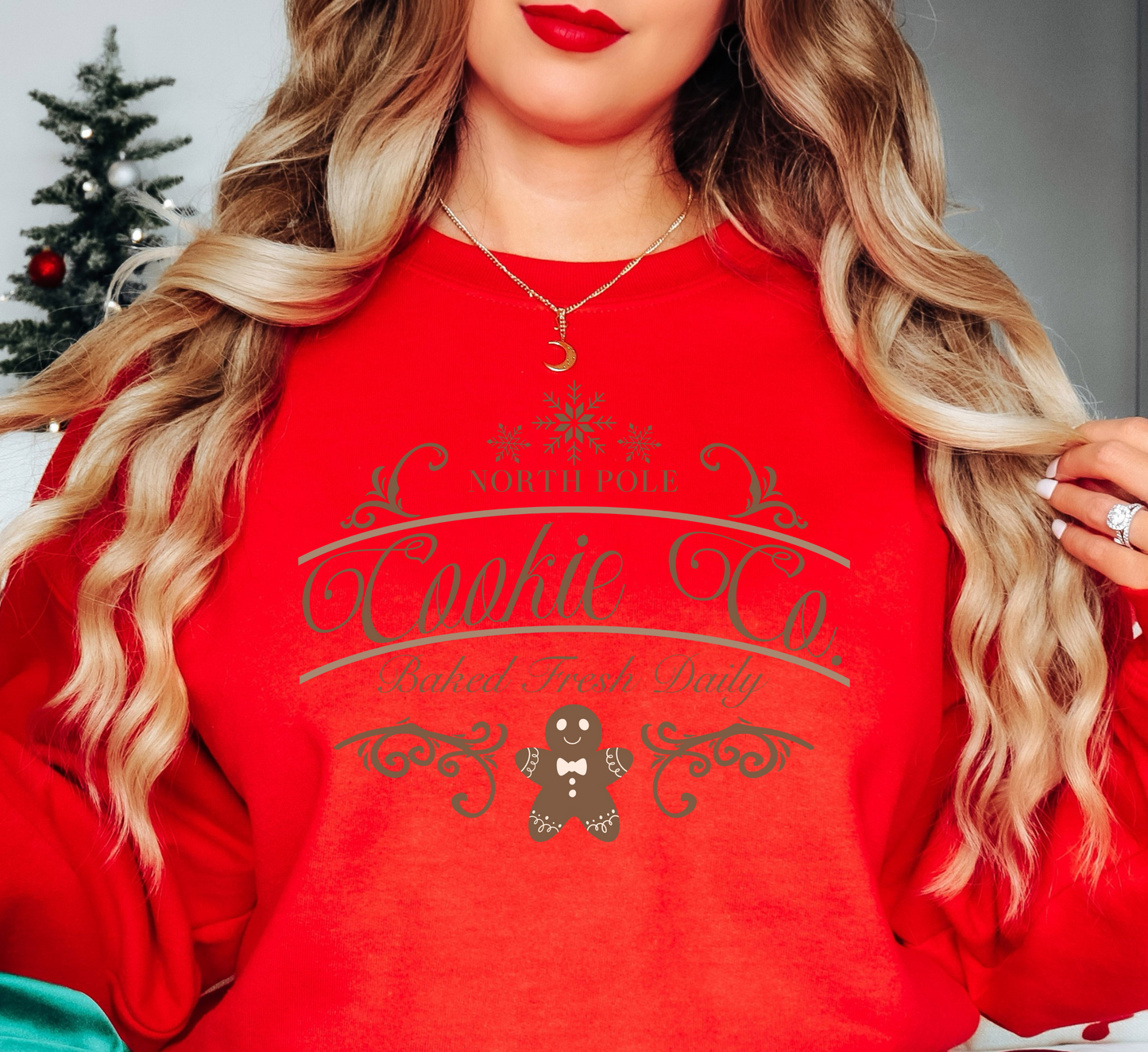 North Pole Cookie Co. Sweatshirt | Tis The Season Collection | Unique Gifts for Family Friends
