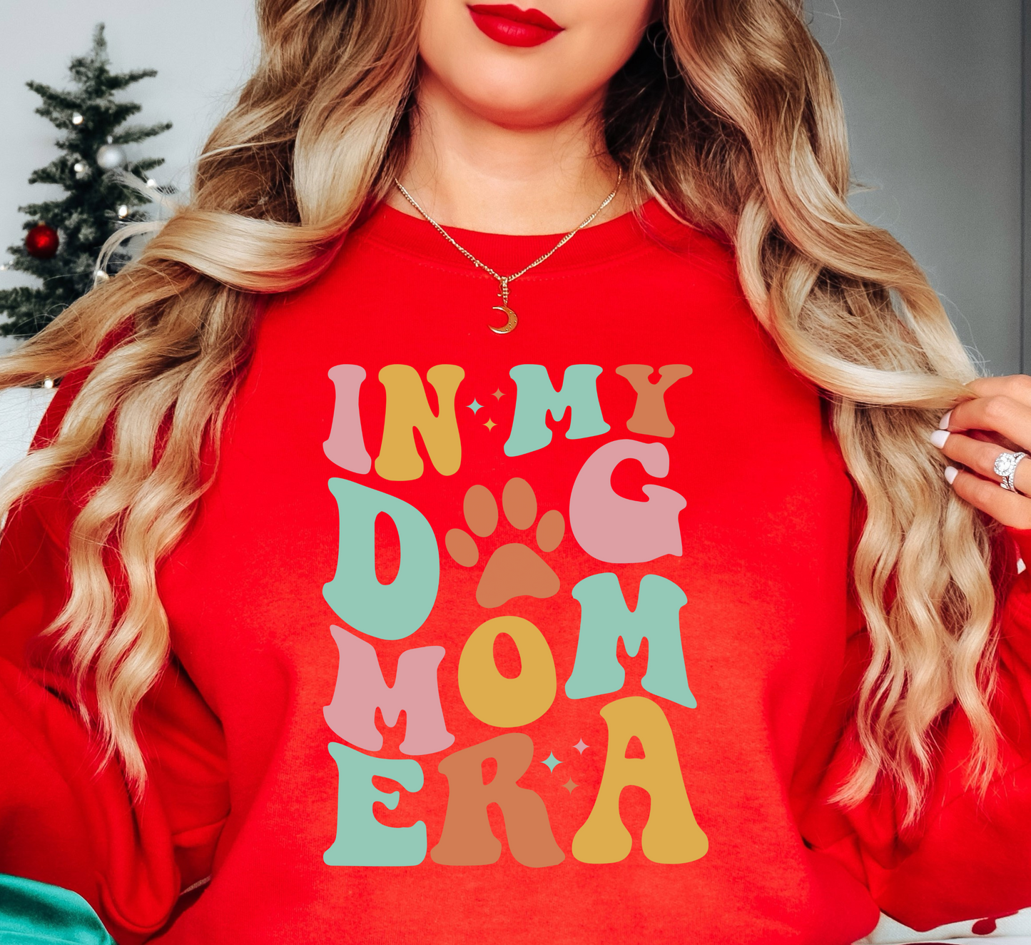 In My Dog Mom Era Sweatshirt | Pawsitive Vibes Collection | Unique Gifts for Family and Friends