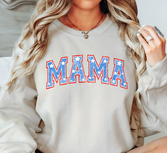 America Mama Sweatshirt | Mama Mode Activated Collection | Unique Gifts for Family Friends