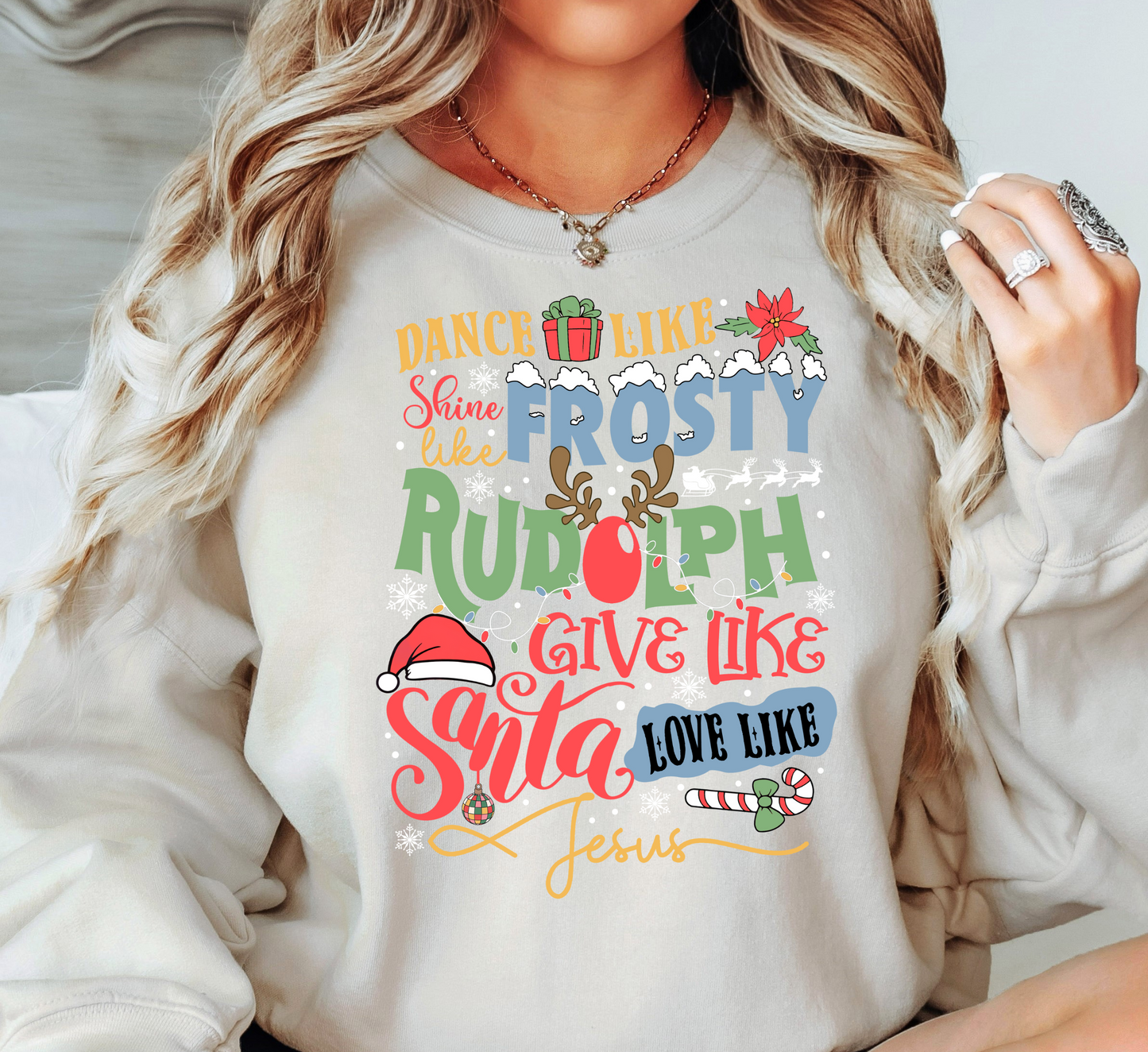 Dance Like Frosty Sweatshirt | Tis The Season Collection | Unique Gifts for Family Friends