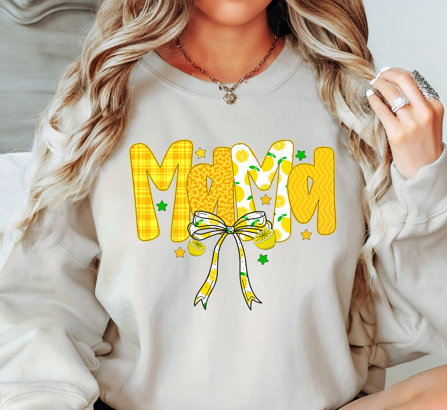 Lemonade Mama Sweatshirt | Mama Mode Activated Collection | Unique Gifts for Family Friends