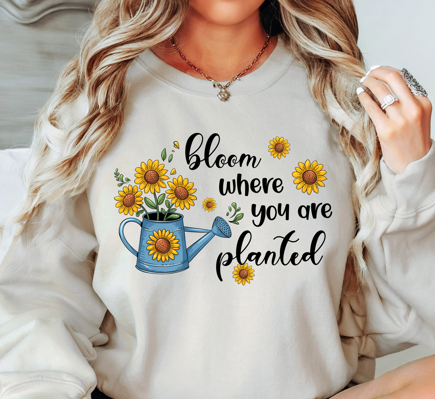 Bloom Where Planted Sweatshirt | Spring Fling Collection | Unique Gifts for Family Friends