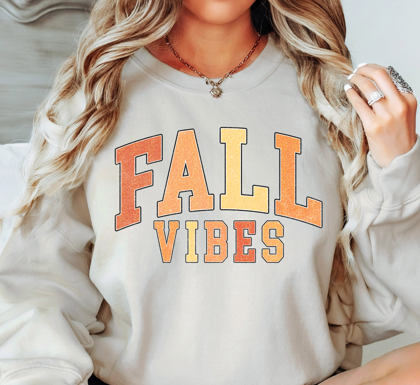 Fall Vibes Sweatshirt | Falling For You Collection | Unique Gifts for Family Friends