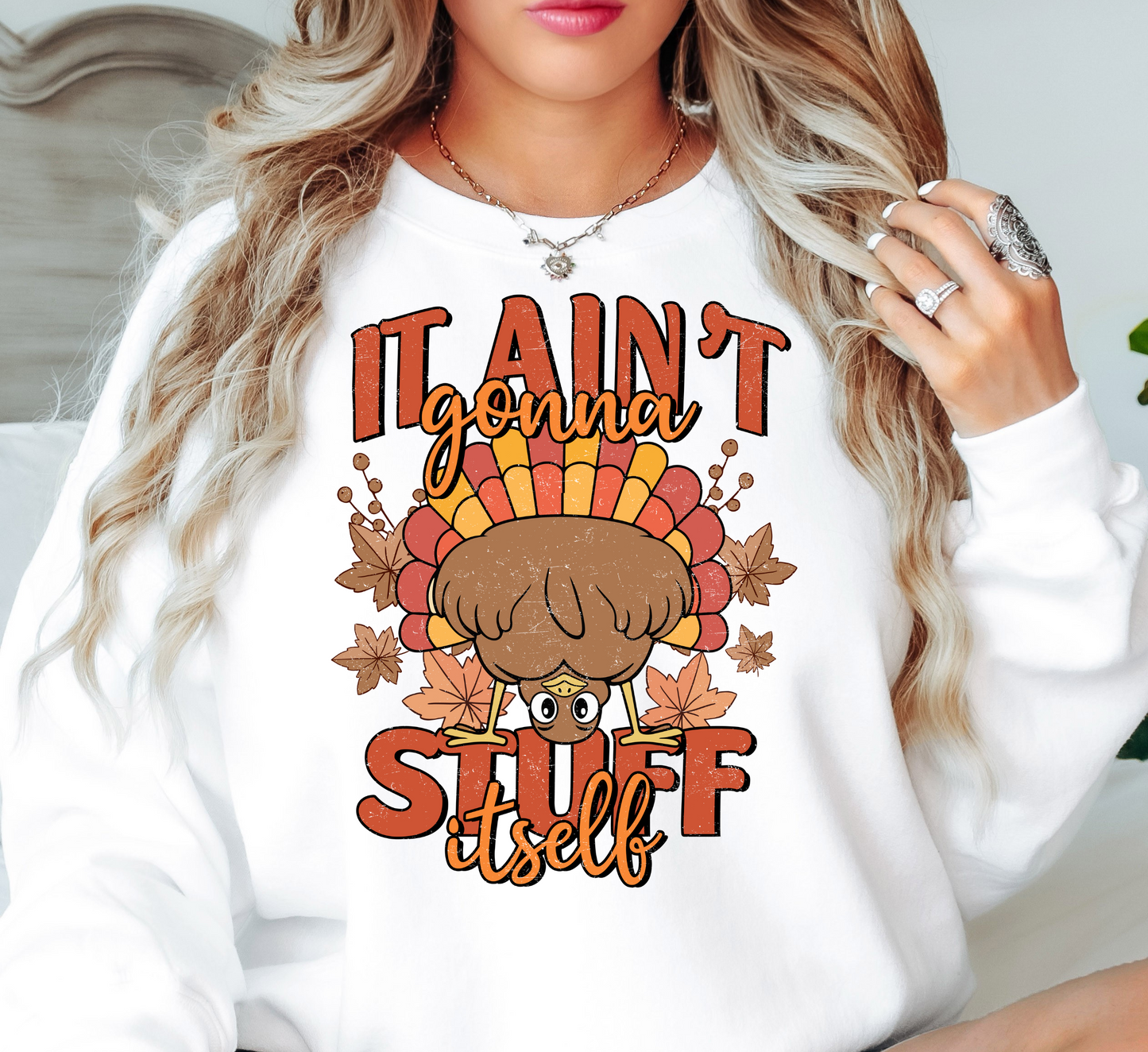 Gonna Stuff Itself Sweatshirt | Harvest Joy Collection | Unique Gifts for Family Friends