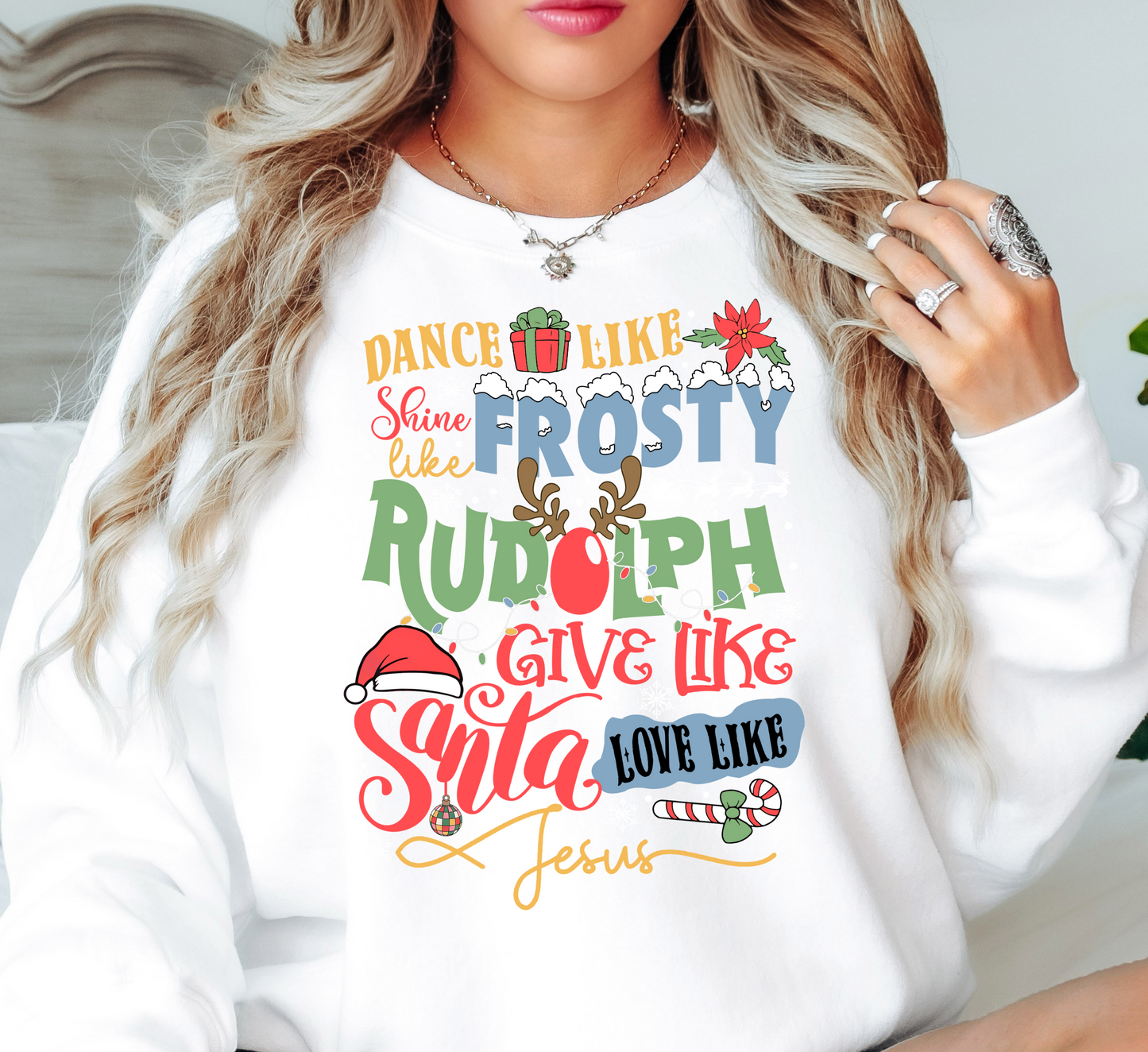 Dance Like Frosty Sweatshirt | Tis The Season Collection | Unique Gifts for Family Friends