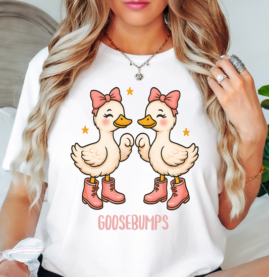 Cutie Goosebumps Tee | Groovy Vibes Collection | Unisex Pre-Shrunk T-Shirt