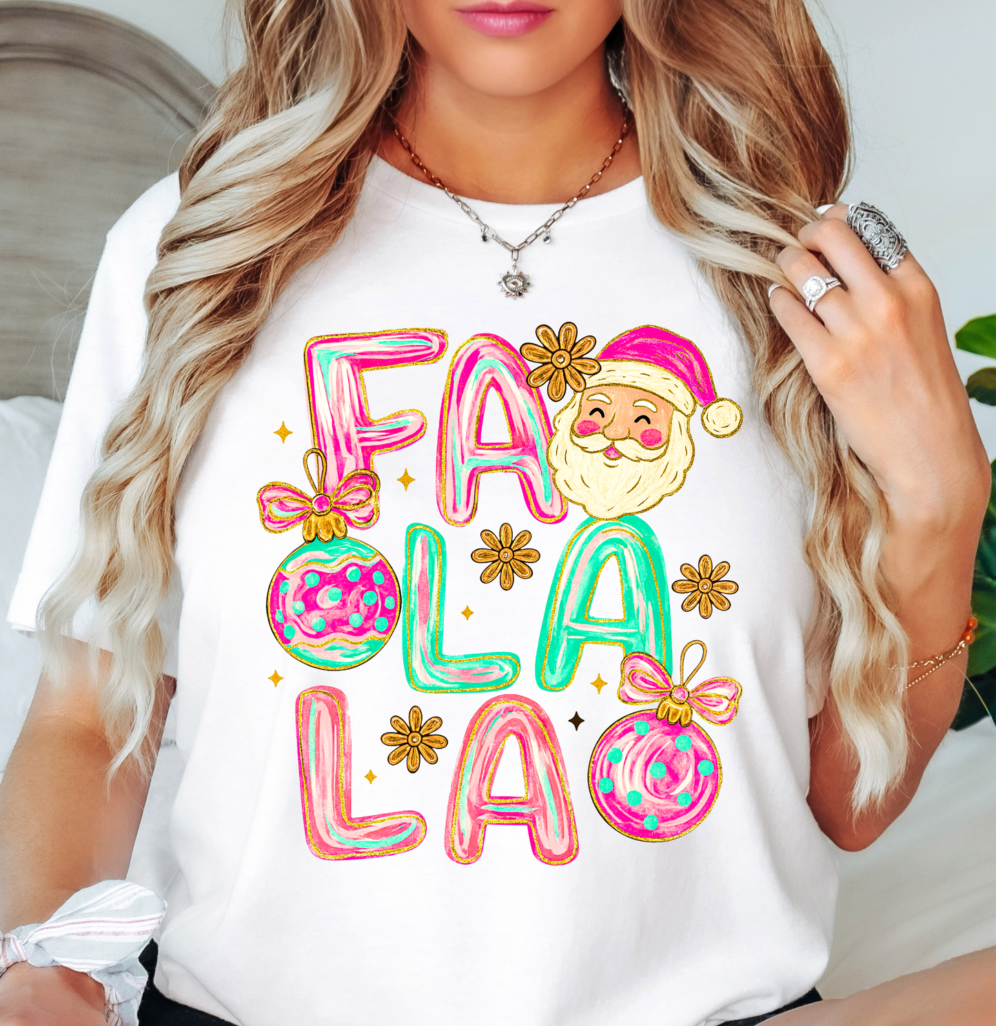 Cutie Fa La La Tee | Tis The Season Collection | Unisex Pre-Shrunk T-Shirt