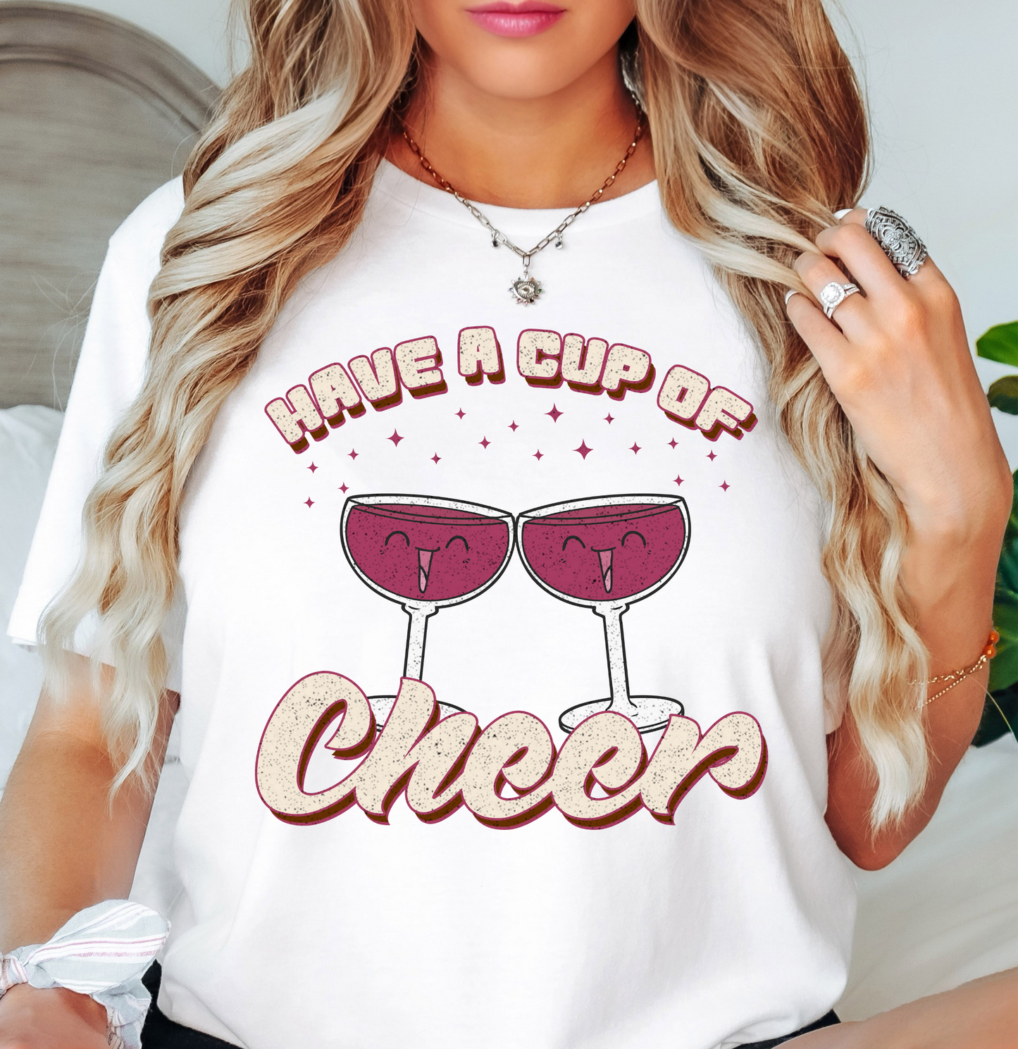 Have a Cup of Cheer Tee | New Year Magic Collection | Unisex Pre-Shrunk T-Shirt