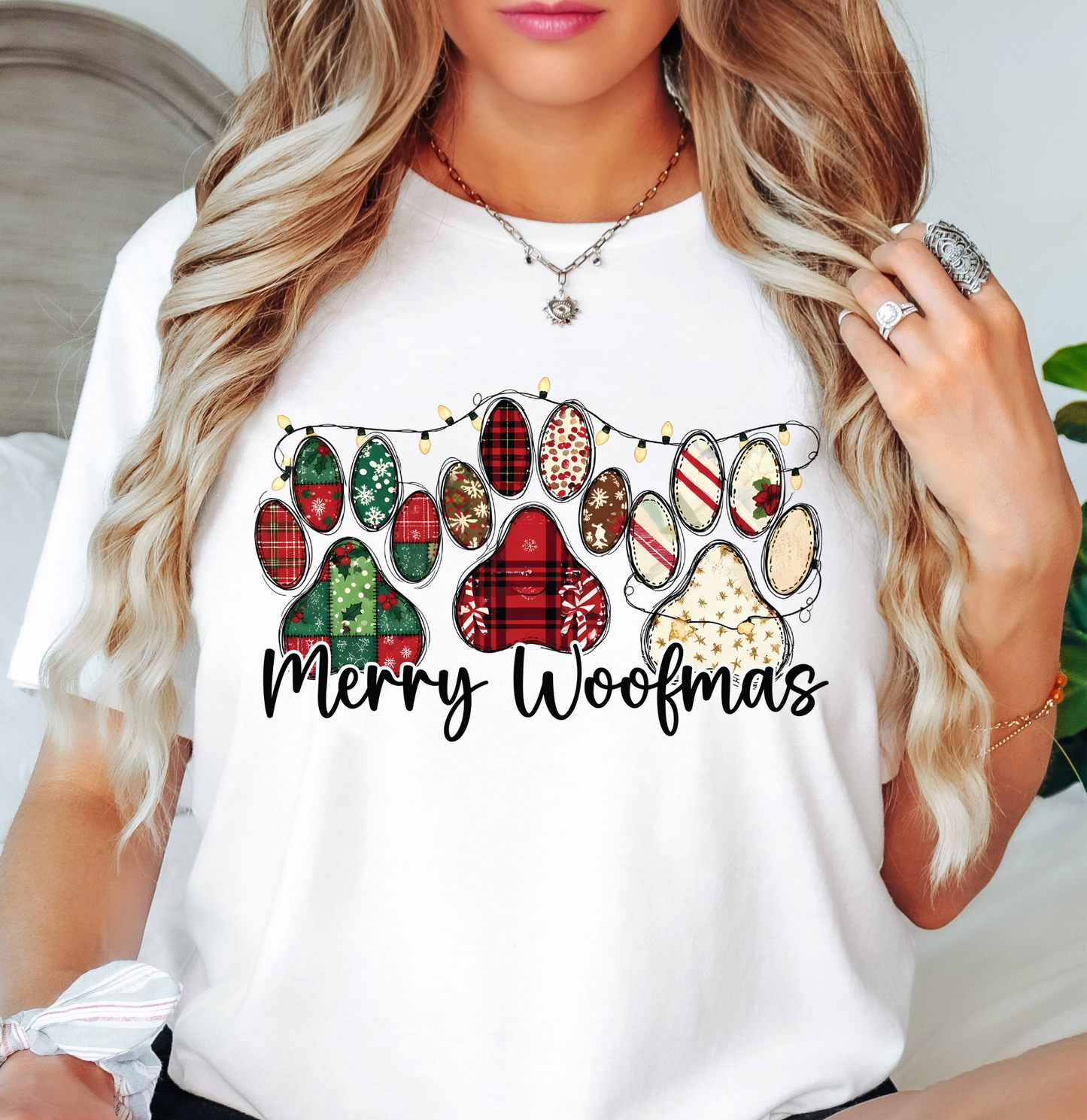 Merry Woofmas Tee | Pawsitive Vibes Collection | Unisex Pre-Shrunk T-Shirt