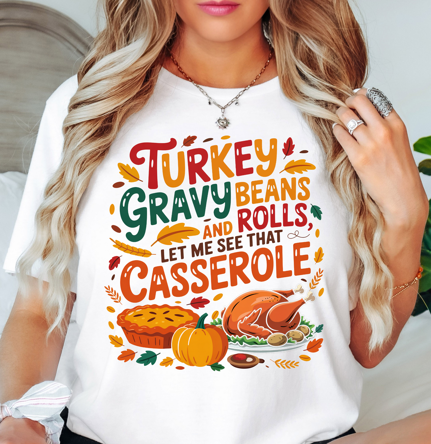 Let Me See That Casserole Tee | Harvest Joy Collection | Unisex Pre-Shrunk T-Shirt