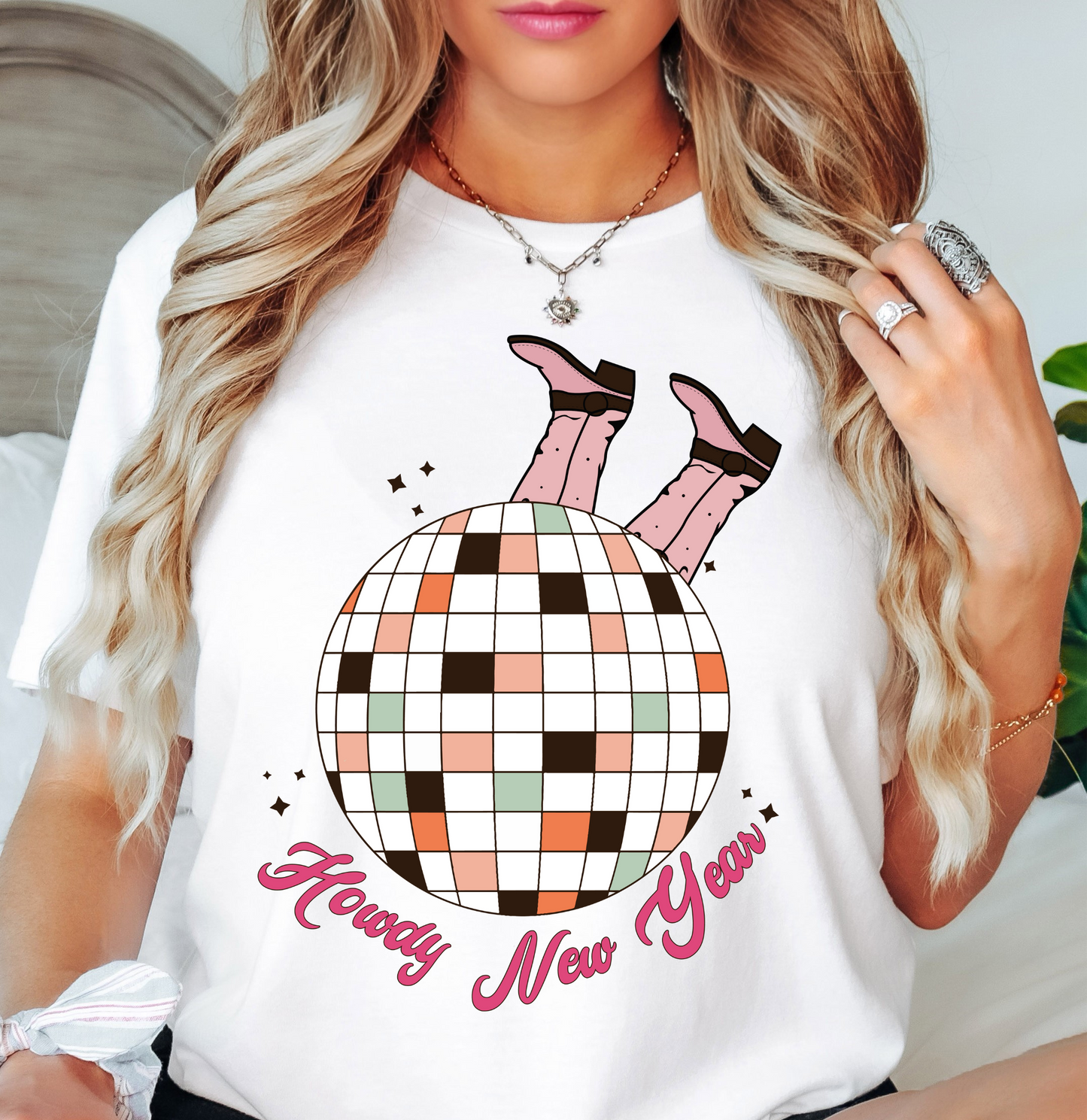 Howdy New Year Tee | New Year Magic Collection | Unisex Pre-Shrunk T-Shirt