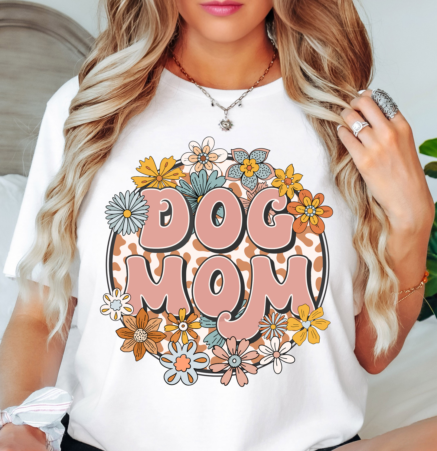 Groovy Dog Mom Tee | Pawsitive Vibes Collection | Unisex Pre-Shrunk T-Shirt