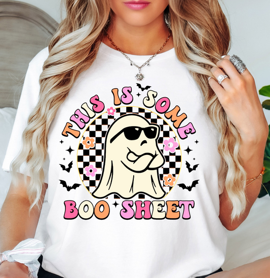 This Some Boo Sheet Tee | Boo-tiful Vibes Collection | Unisex Pre-Shrunk T-Shirt