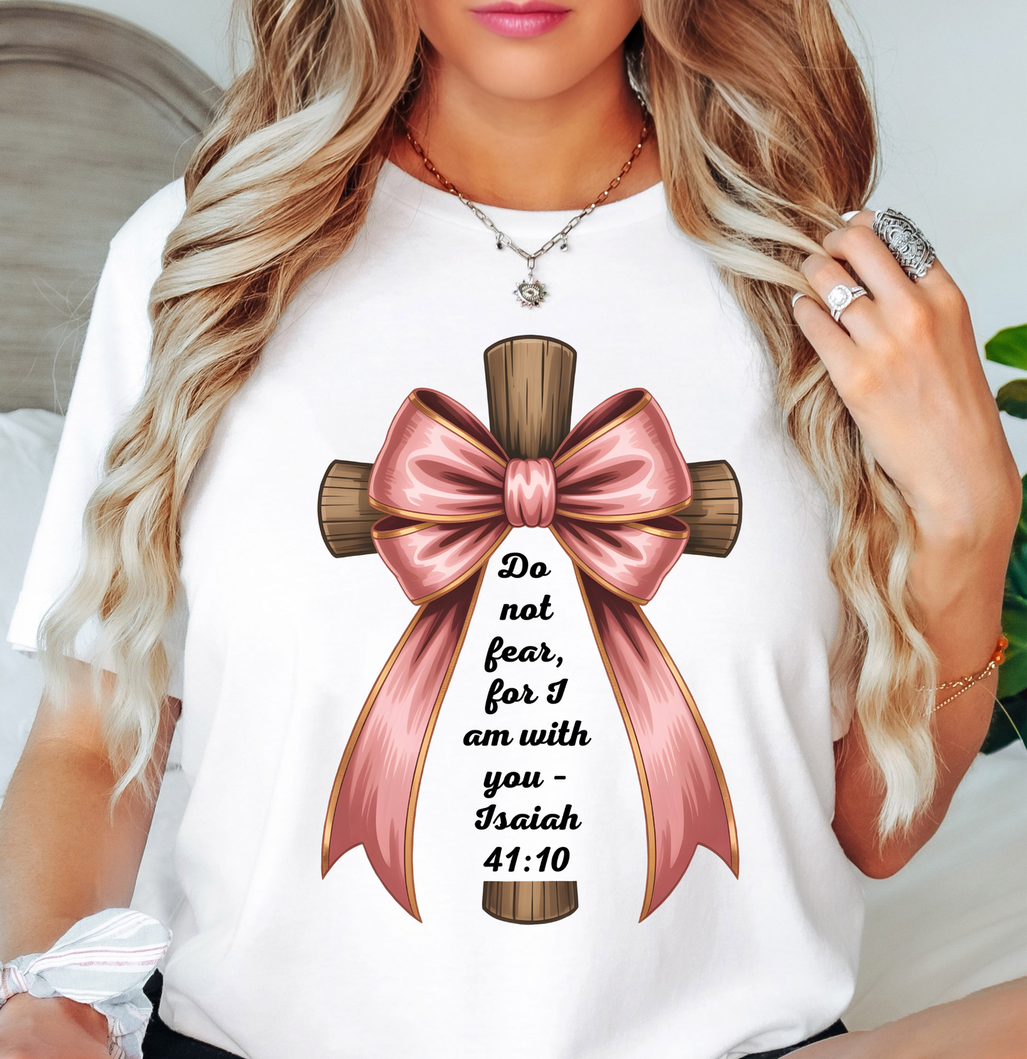 Do Not Fear (Isaiah 41:10) Tee | Walk By Faith Collection | Unisex Pre-Shrunk T-Shirt