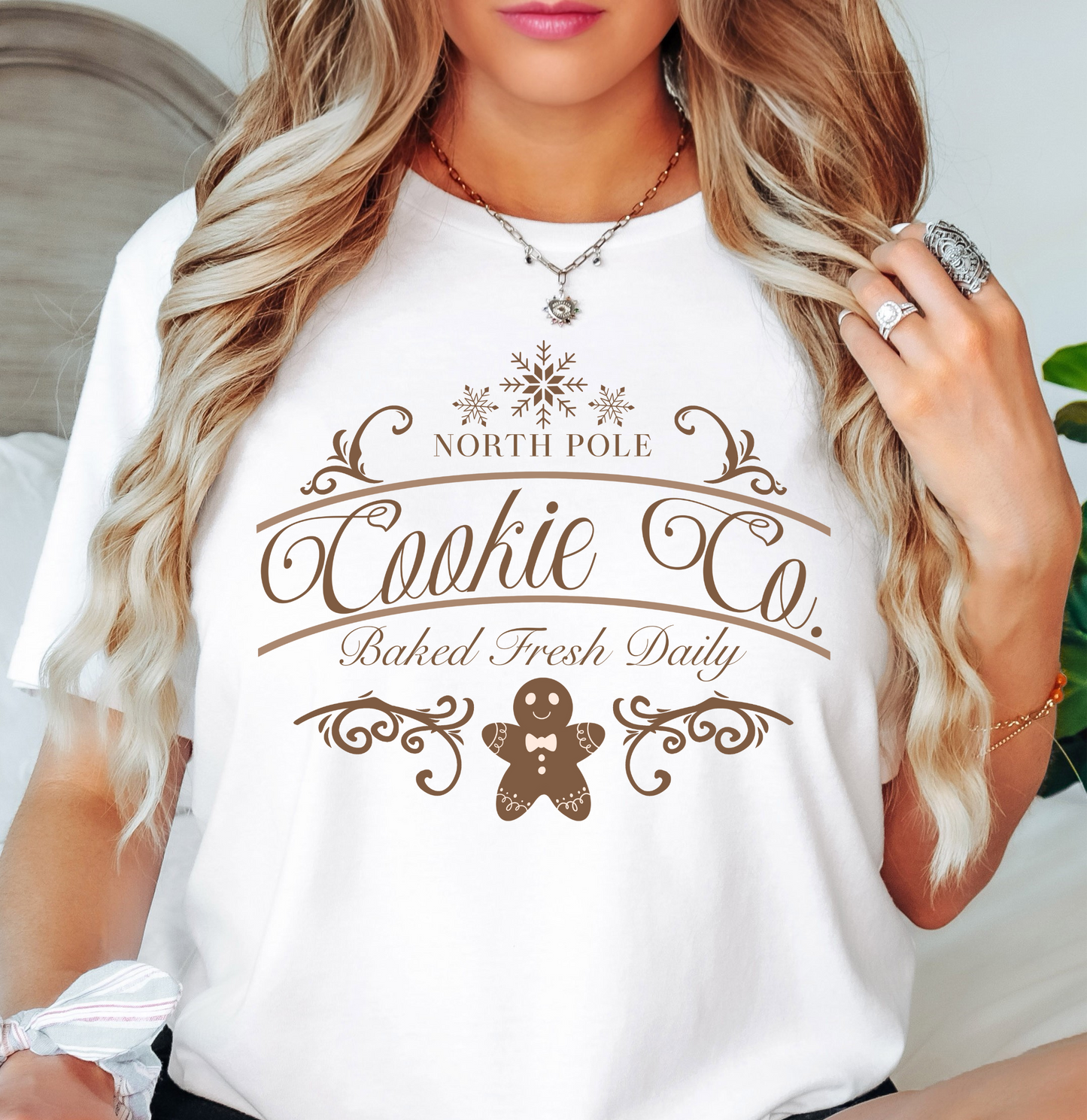 North Pole Cookie Co. Tee | Tis The Season Collection | Unisex Pre-Shrunk T-Shirt