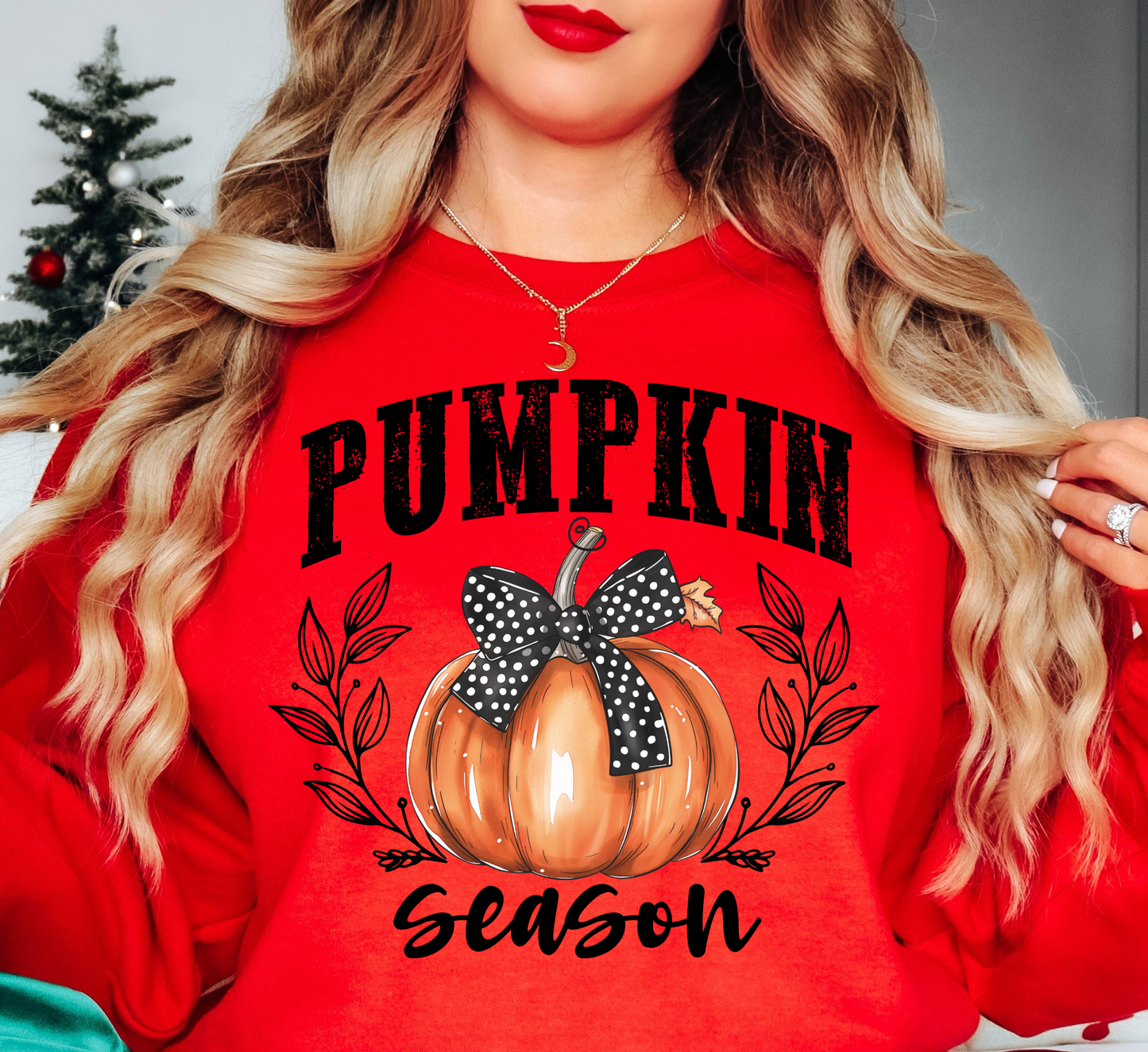 Pumpkin Season Sweatshirt | Falling For You Collection | Unique Gifts for Family Friends