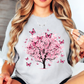 Cherry Blossom Butterflies Tee | Spring Fling Collection | Unisex Pre-Shrunk T-Shirt