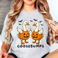 Spooky Goosebumps Tee | Boo-tiful Vibes Collection | Unisex Pre-Shrunk T-Shirt
