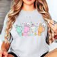 Retro Easter Tumblers Tee | Hoppin' Into Spring Collection | Unisex Pre-Shrunk T-Shirt