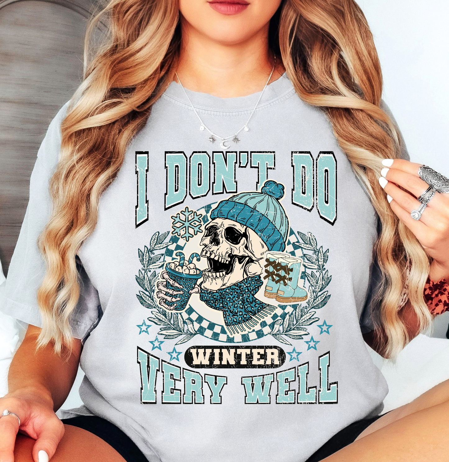 Don't Do Winter Well Tee | Frosty Chic Collection | Unisex Pre-Shrunk T-Shirt