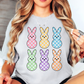 Checkered Pastel Bunnies Tee | Hoppin' Into Spring Collection | Unisex Pre-Shrunk T-Shirt