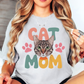 Cat Mom Love Tee | Pawsitive Vibes Collection | Unisex Pre-Shrunk T-Shirt