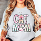 Preppy Cat Mom Tee | Pawsitive Vibes Collection | Unisex Pre-Shrunk T-Shirt