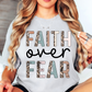 Faith Over Fear Tee | Walk By Faith Collection | Unisex Pre-Shrunk T-Shirt