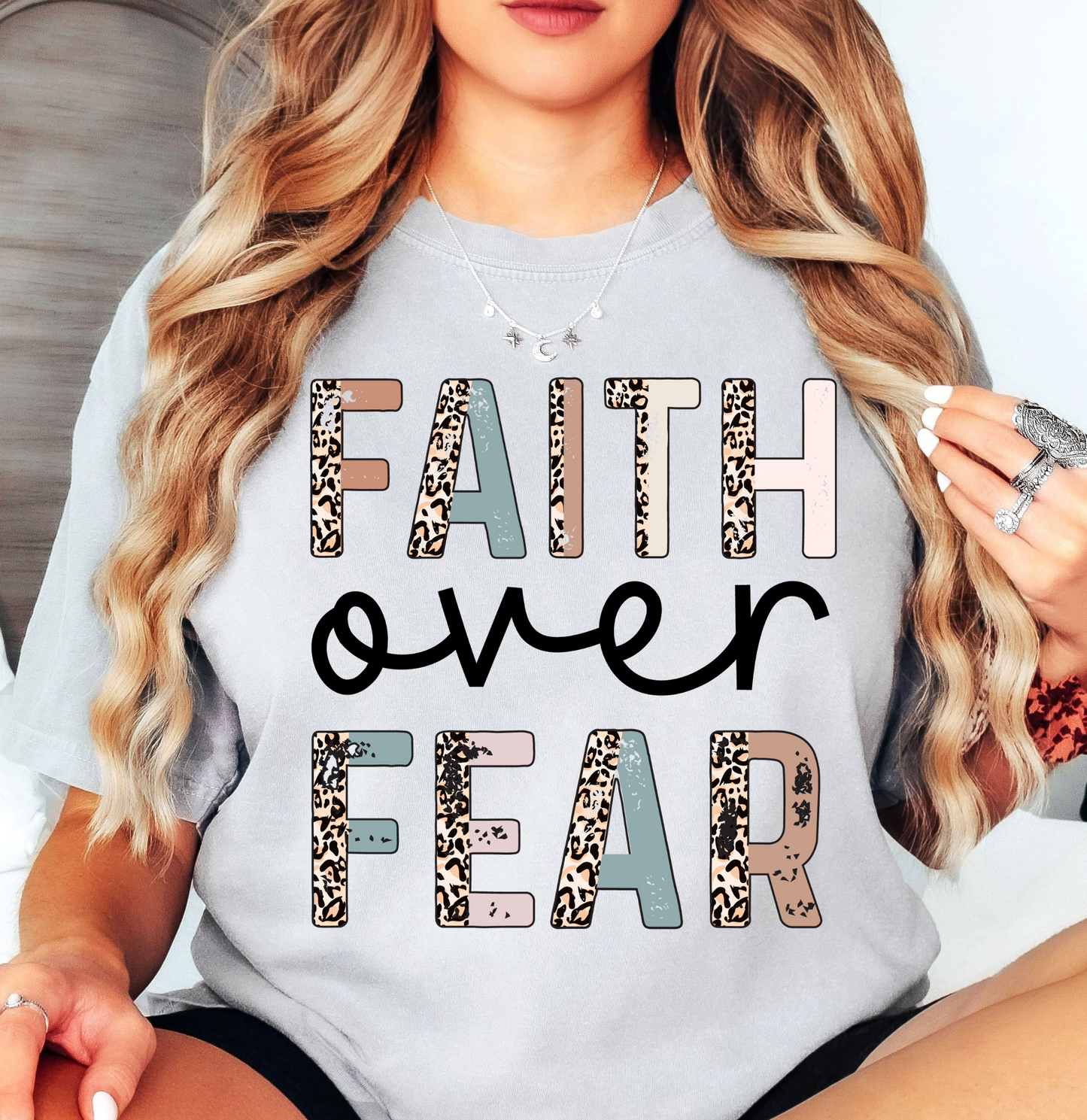 Faith Over Fear Tee | Walk By Faith Collection | Unisex Pre-Shrunk T-Shirt