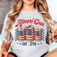 Ameri Can Tee | Stars and Stripes Collection | Unisex Pre-Shrunk T-Shirt